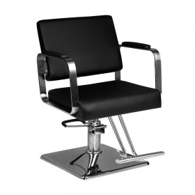 Парикмахерское кресло HAIR SYSTEM HS202 черное